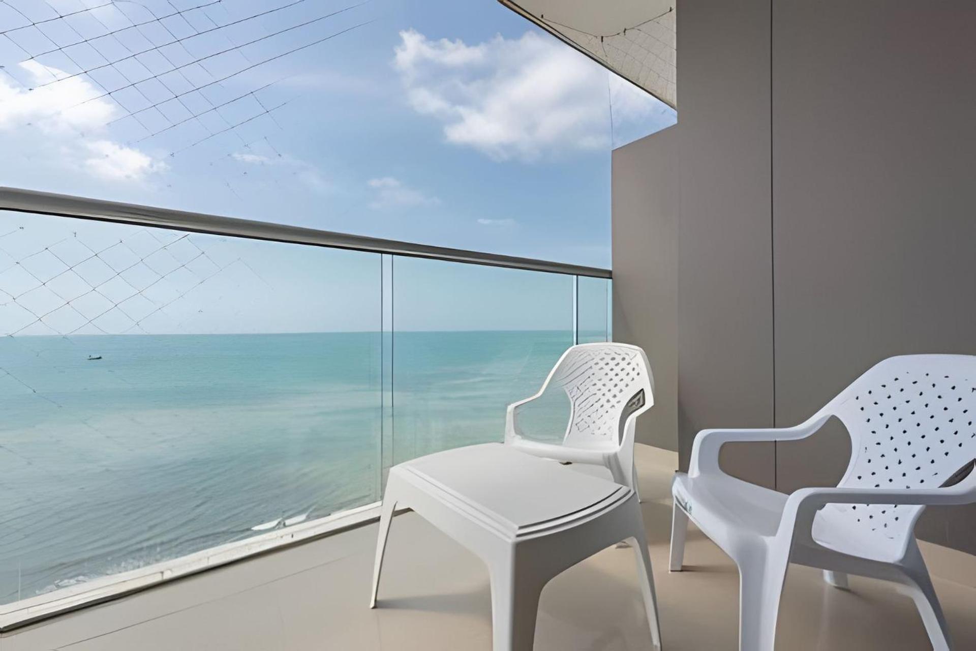 Lujoso Apto De 2 En Piso 15 * Cartagena